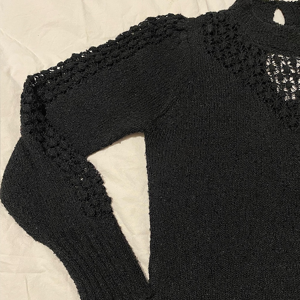 Black Sweater By Saltwater Luxe